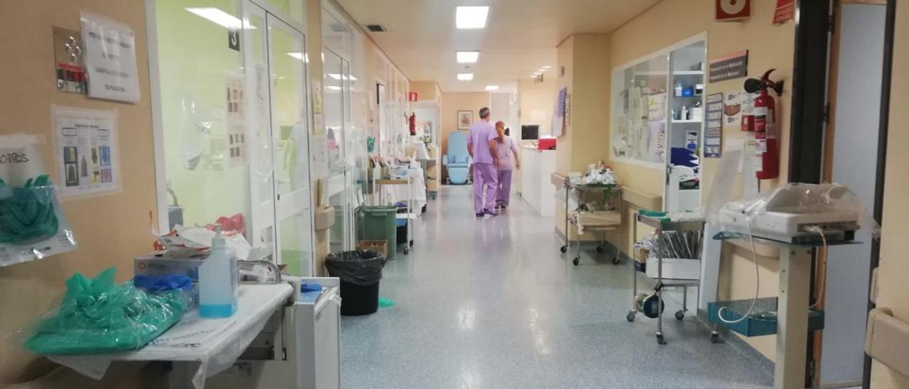 Unidad de Cuidados Intensivos del Hospital General de Alicante.