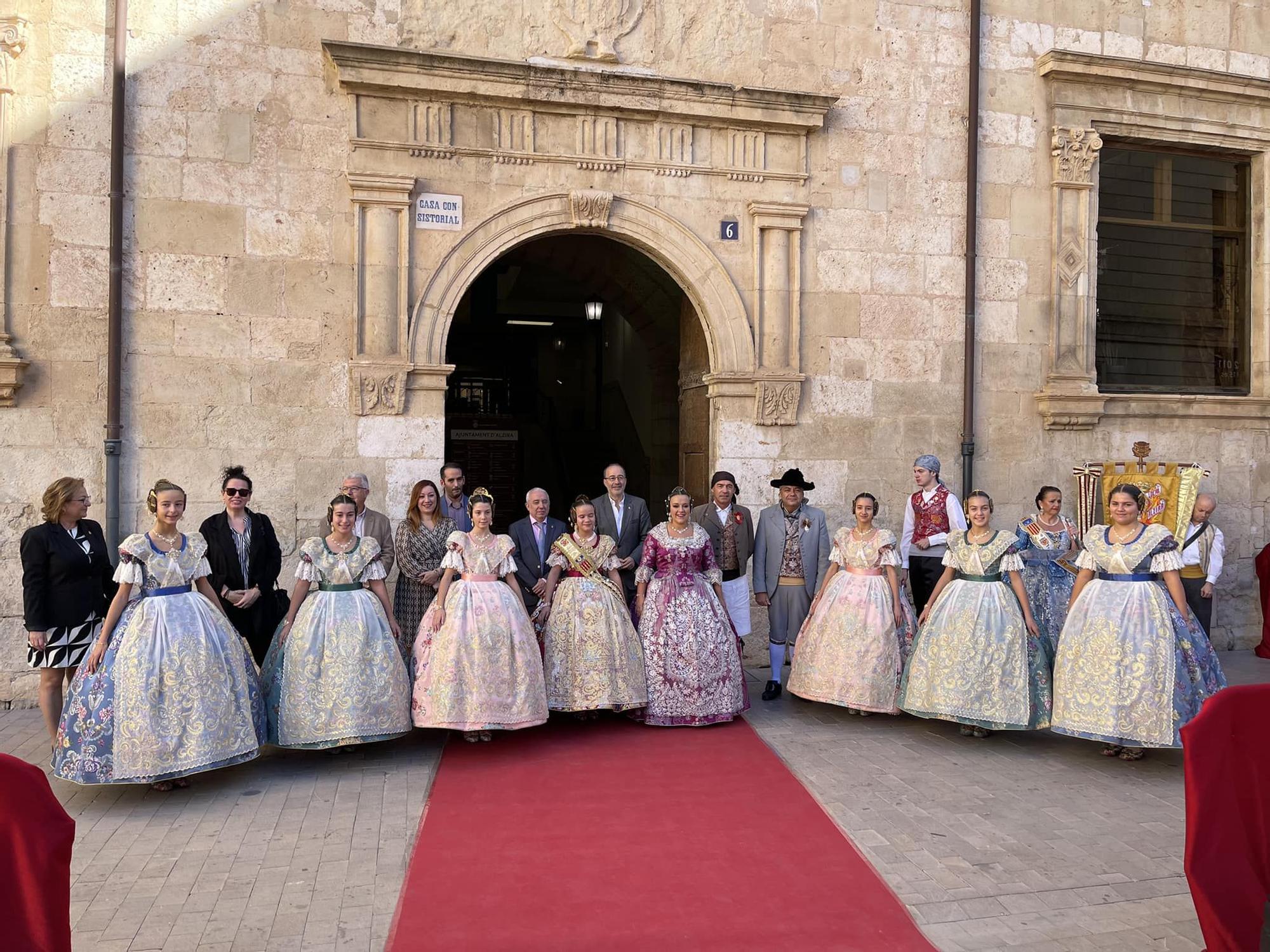 Exaltación de la fallera mayor infantil de Alzira