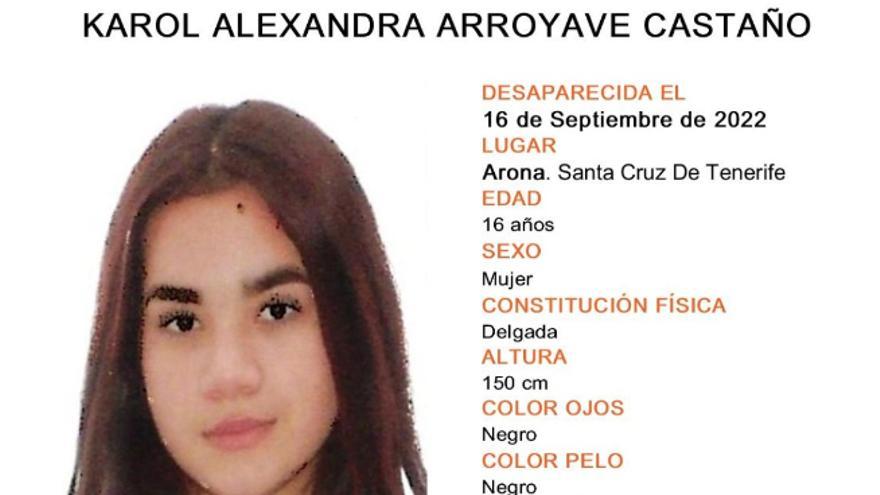 Buscan a una menor desaparecida el viernes en Arona