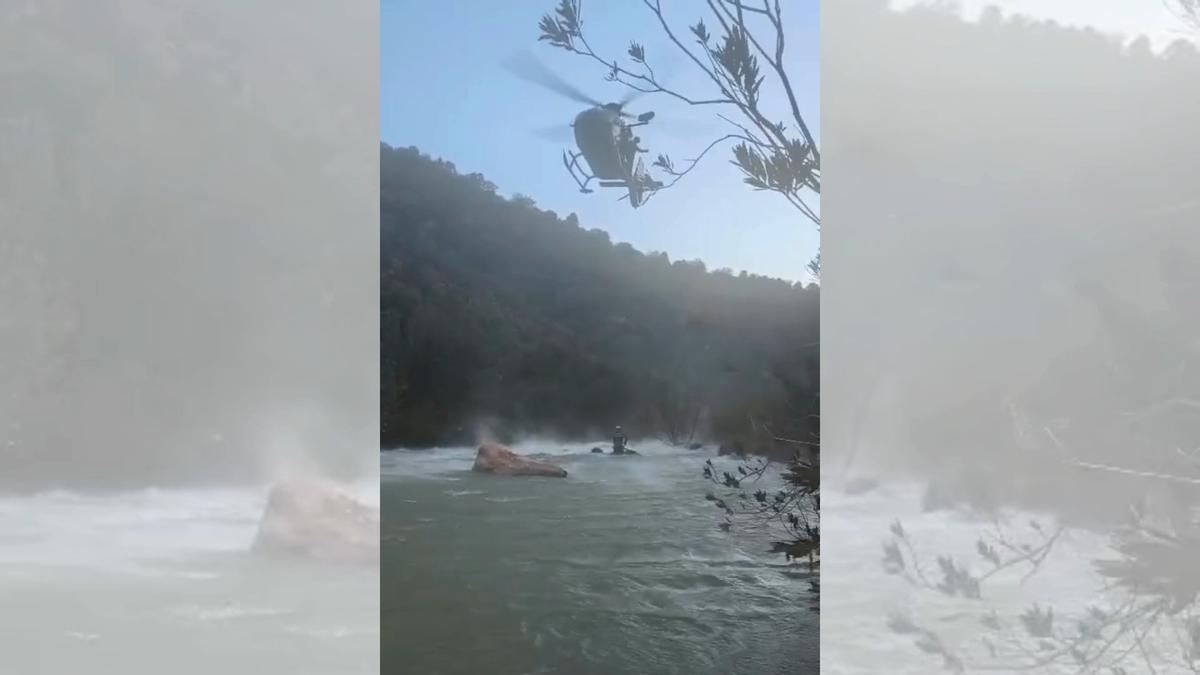 Rescate de un senderista muerto en Gaucín