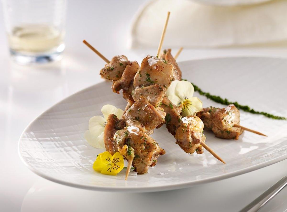 Pinchos morunos de pollo