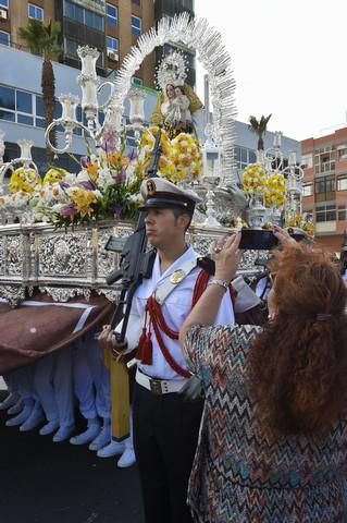 Procesión marítima de la Virgen del Carmen