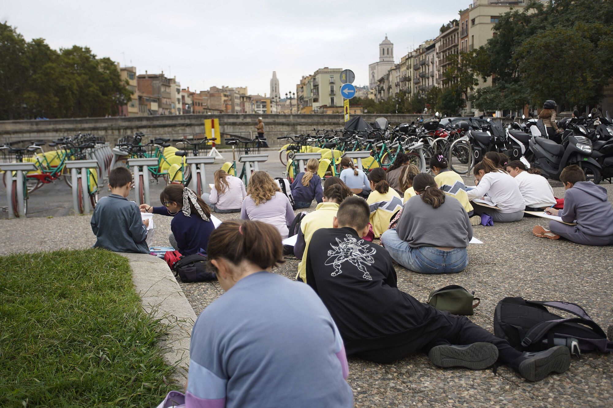 Girona barri vell 51è Concurs de Pintura Ràpida GEIEG Infantil i Juvenil.