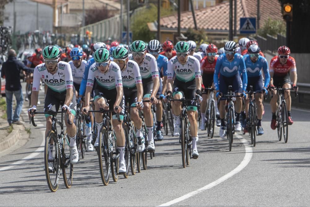 La Volta a Catalunya, al seu pas per Santa Coloma de Farners