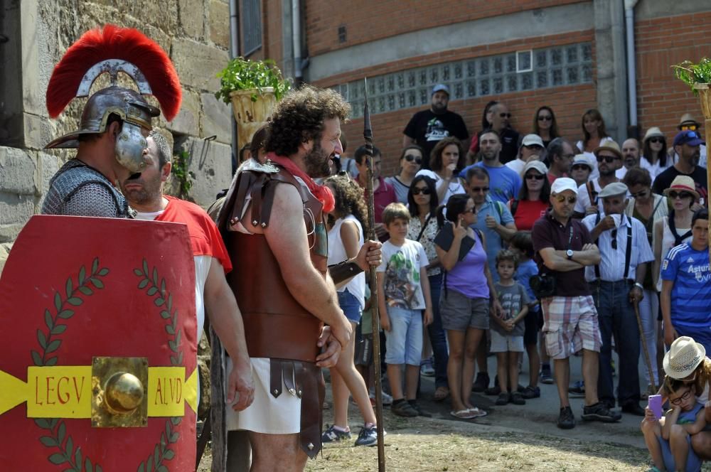 Batalla entre astures y romanos en Carabanzo