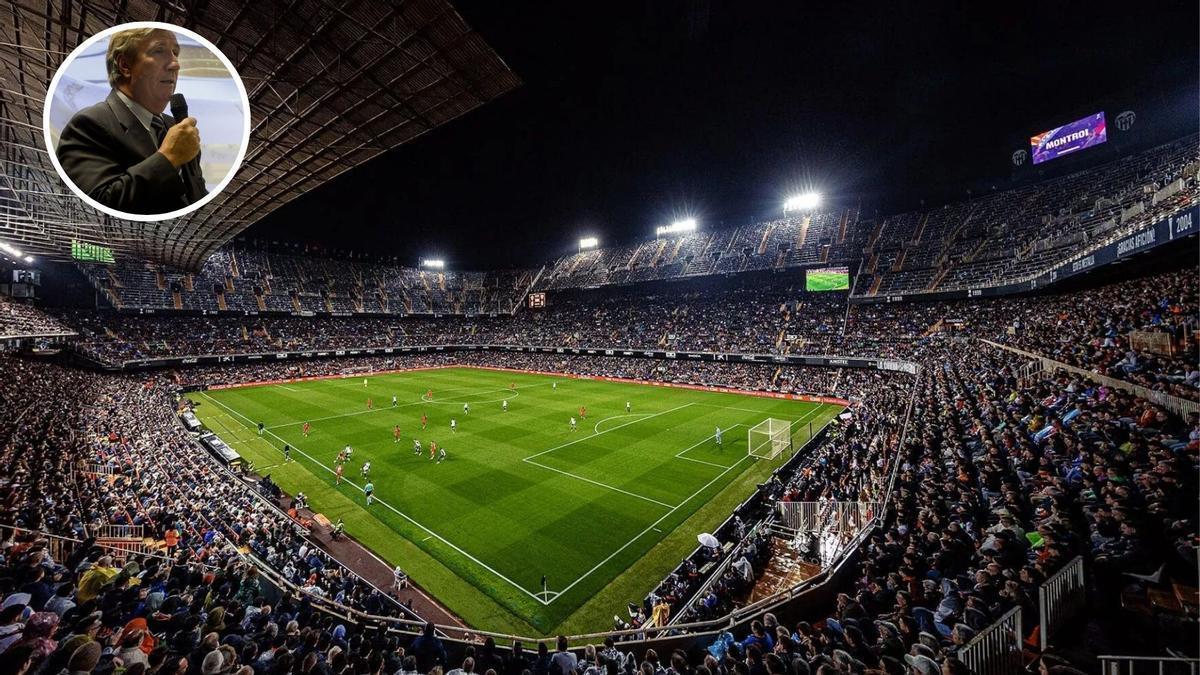 Imagen del actual Mestalla