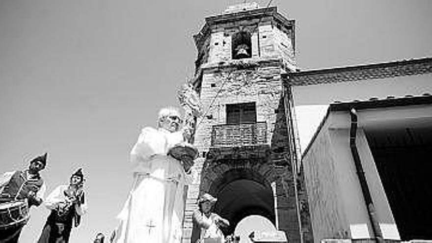 La procesión de San Martín de Laspra.