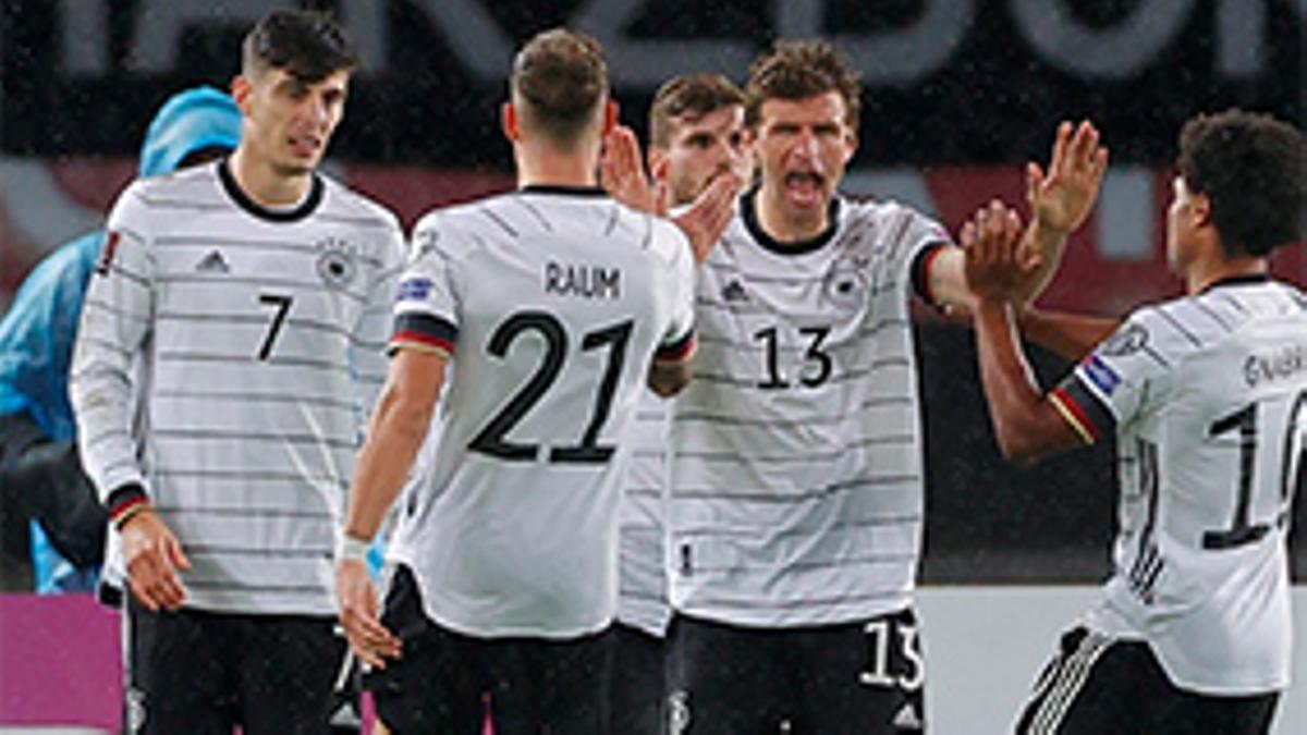 Alemania golea a Macedonia y se asegura estar en Catar 2022