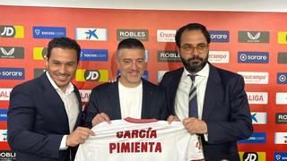 García Pimienta: "Quiero ganar y que el Sevilla vuelva a generar ilusión en la gente"