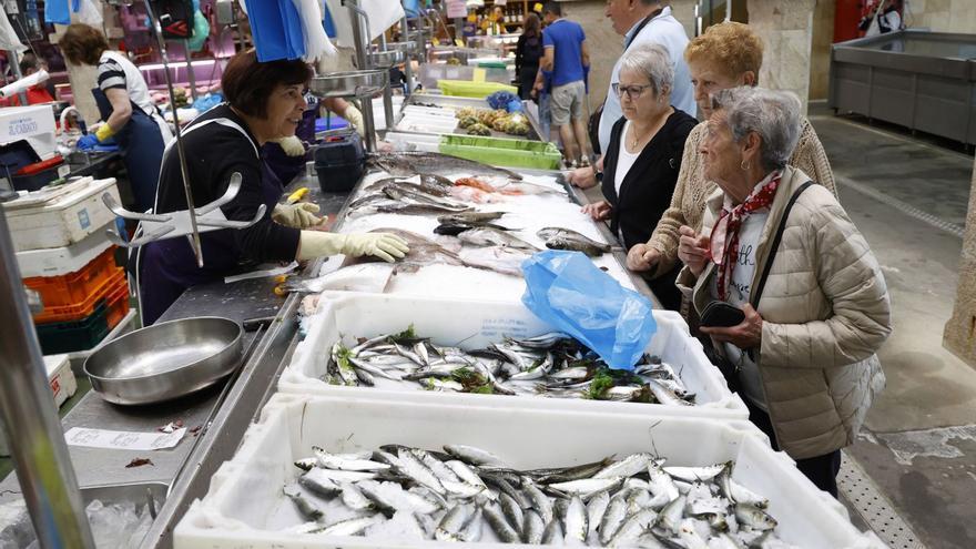 Temporada de sardina en el Mercado