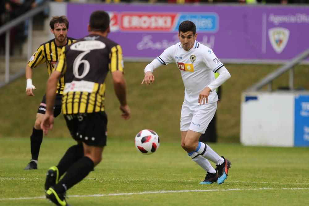 Un gol de Benja da un empate de oro al Hércules en Barakaldo