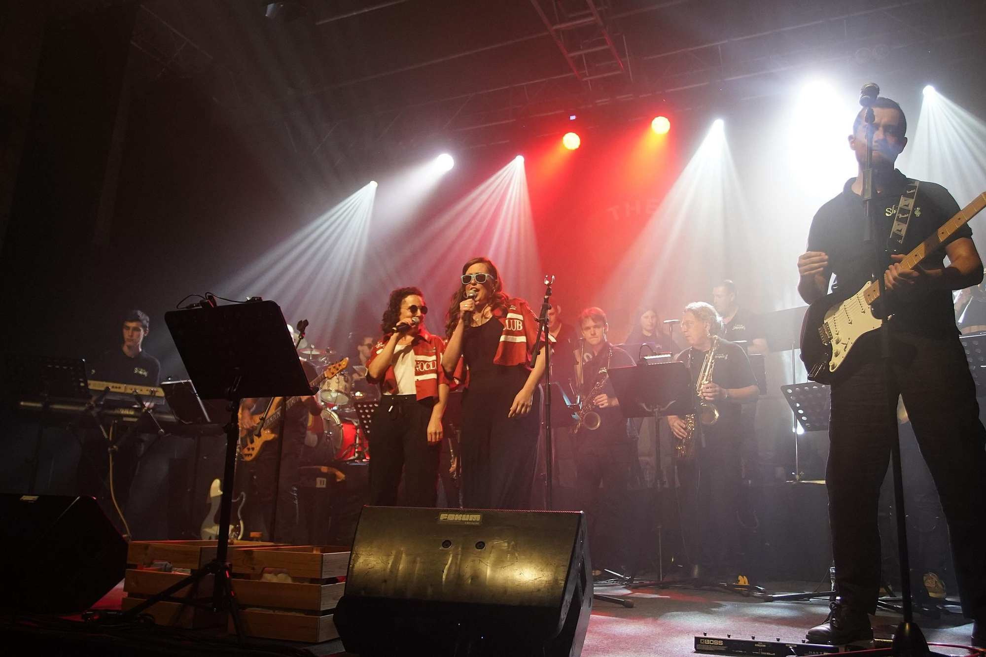 Les fotos del concert dels The Sinkopats a Girona