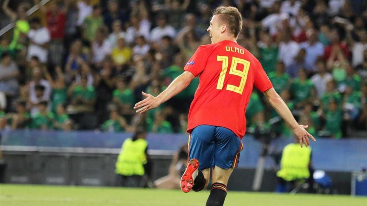 Dani Olmo, MVP de la final del Europeo Sub-21