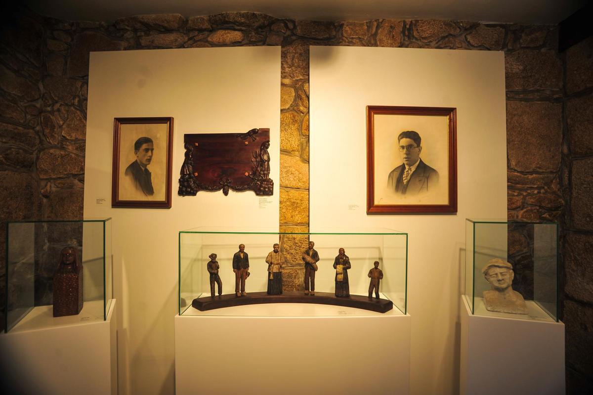 Exposición del homenaje realizado a Narciso Pérez en 2020.