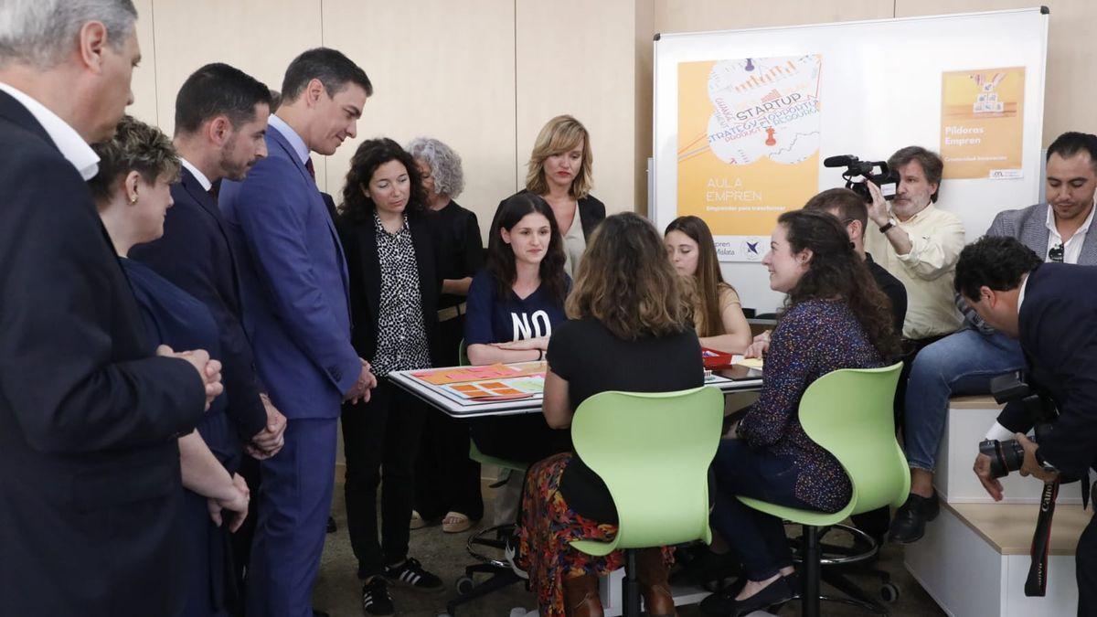 Pedro Sánchez en Mislata este lunes