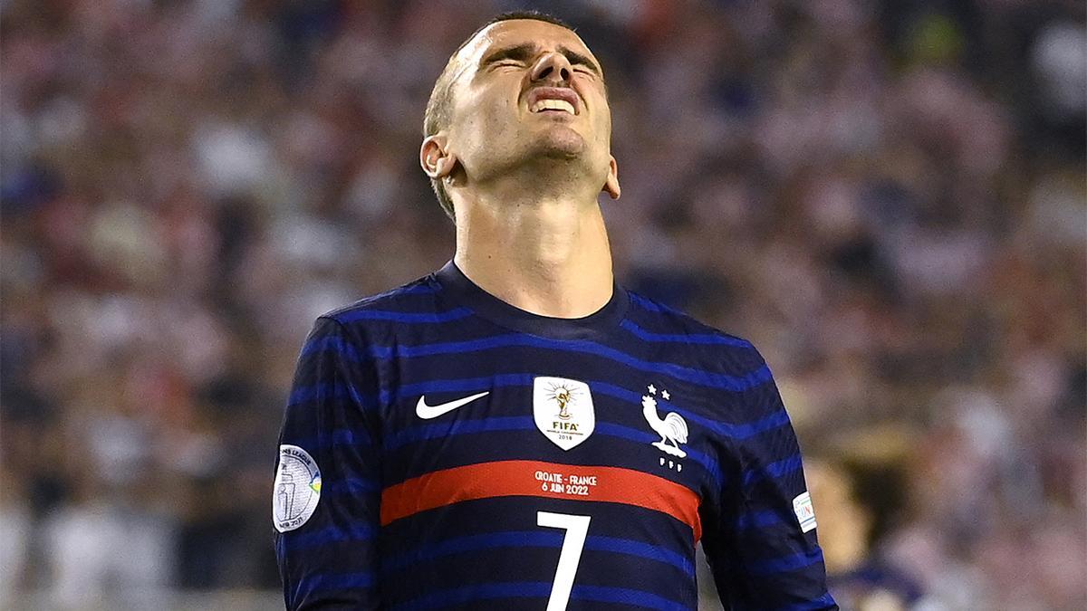 ¡Cómo fallaste también esto, Griezmann! La mala racha del francés continúa en la Nations League