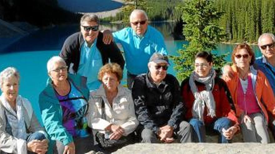 Un grup de bagencs visita l&#039;oest del Canadà i les muntanyes Rocalloses