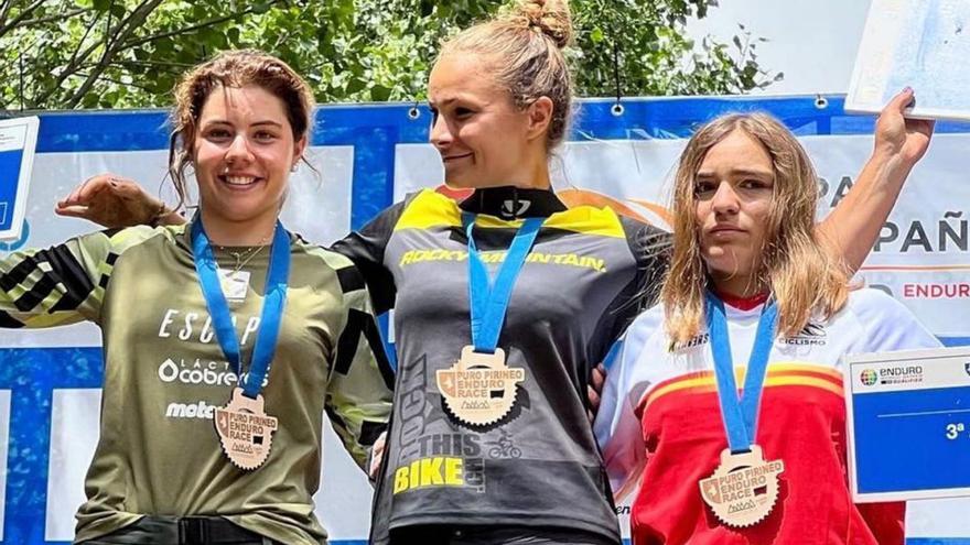 Sara Yusto, segunda en la Copa España de Enduro