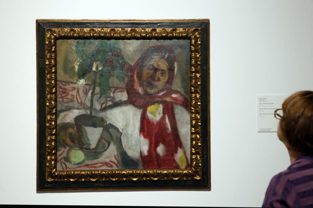 La muestra, ''Chagall y sus contemporáneos rusos'' permanecerá hasta el 29 de enero del año próximo en las salas de Tabacalera.