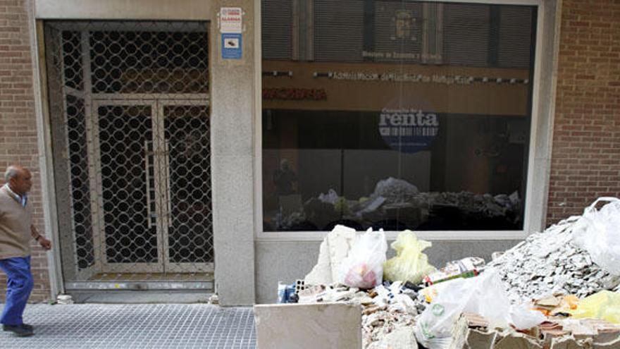 Imagen del edificio, ubicado en la calle Puerto.