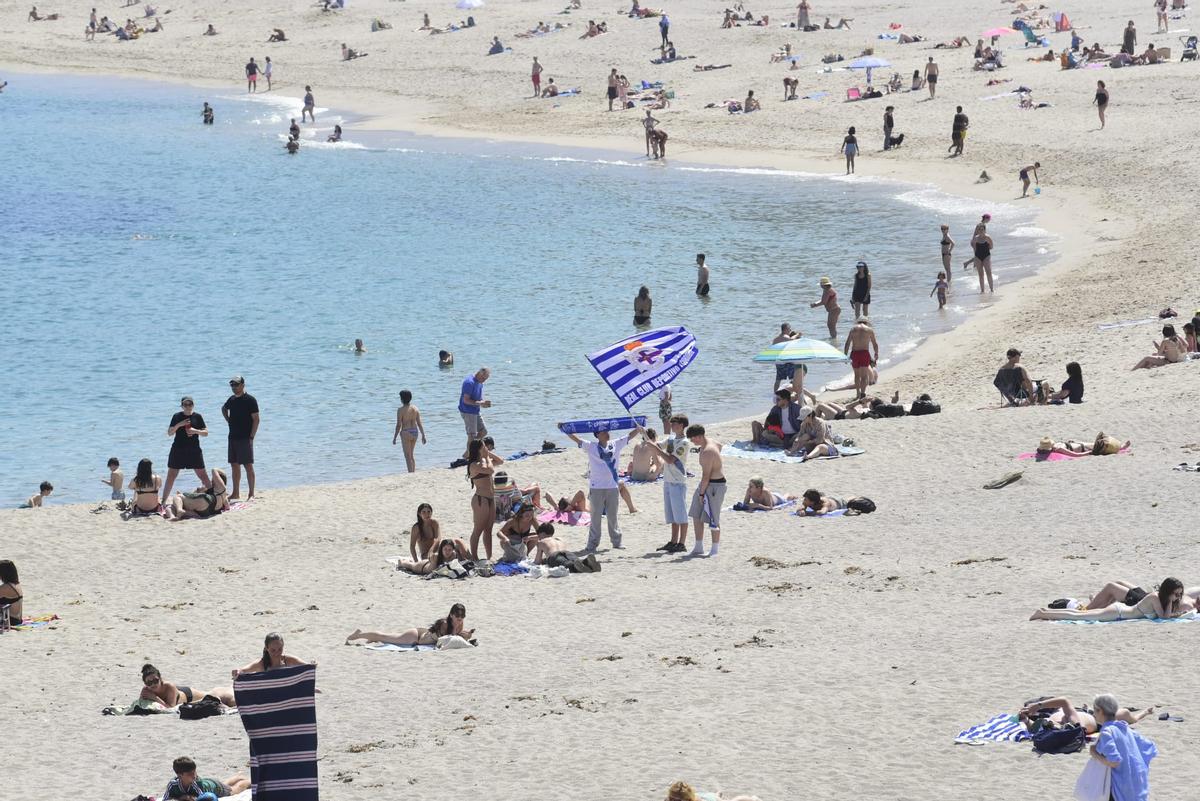 A Coruña respira deportivismo en la previa del Valladolid-Deportivo