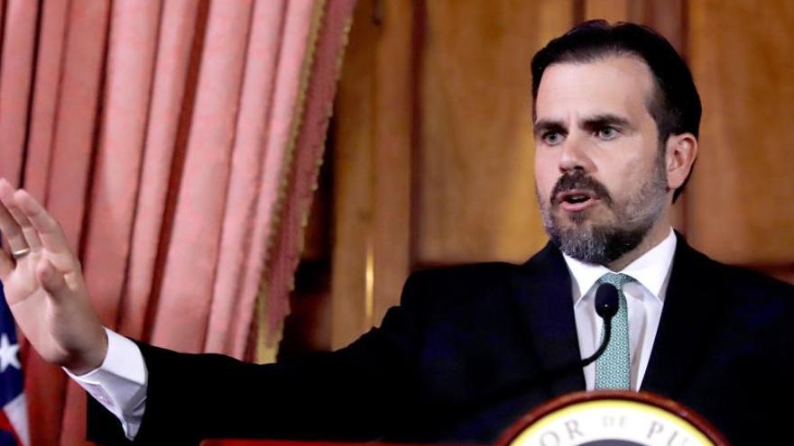 El exgobernador de Puerto Rico Ricardo Roselló