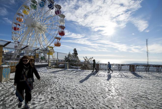 Зимние холода охватывают Каталонию