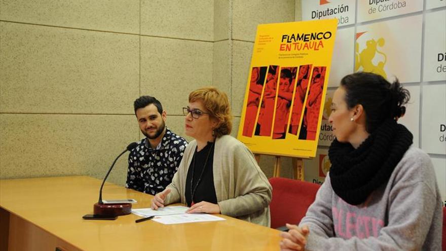 Cinco artistas llevan la pasión por el flamenco a las aulas