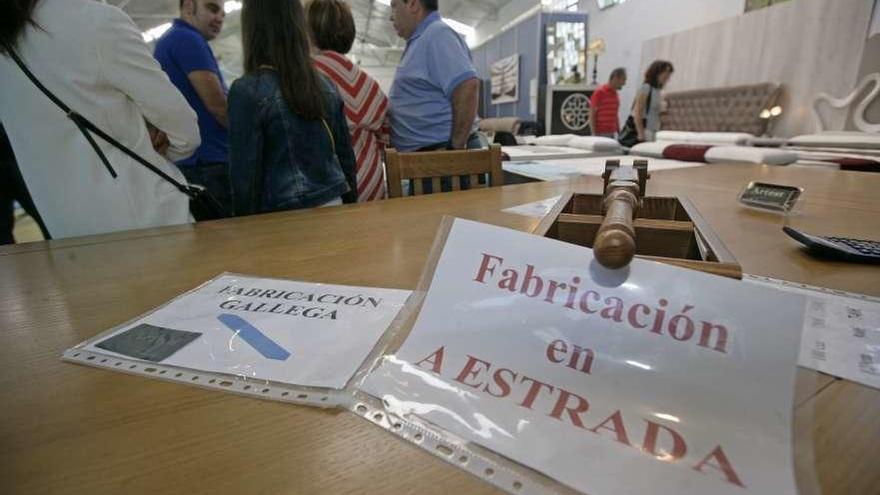 Imagen de la pasada edición de la Feira do Moble de Galicia. // Bernabé