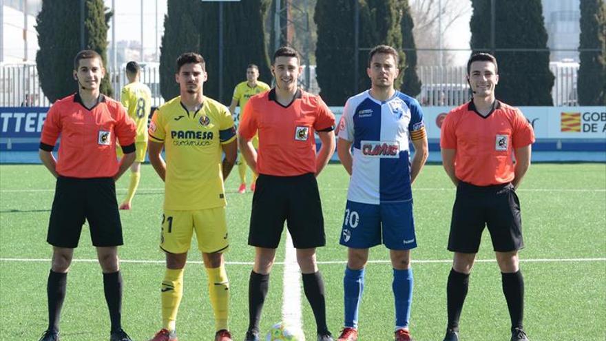 El Villarreal B se ahoga ante el Ebro y sale de los puestos de ‘play-off’