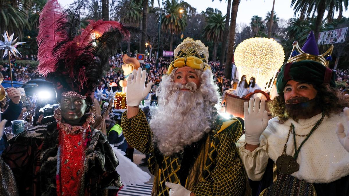 La Cabalgata de los Reyes Magos de Málaga de 2021