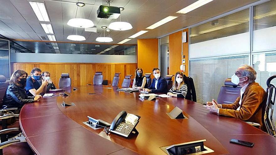 Un momento de la reunión celebrada sobre el Plan General de la capital.