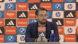 José Bordalás: Es muy difícil ganarle al Real Madrid dirigiendo el Getafe