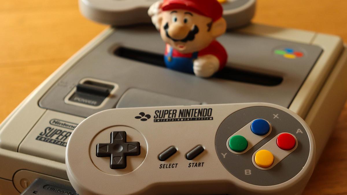 Videoconsola Super Nintendo (SNES).