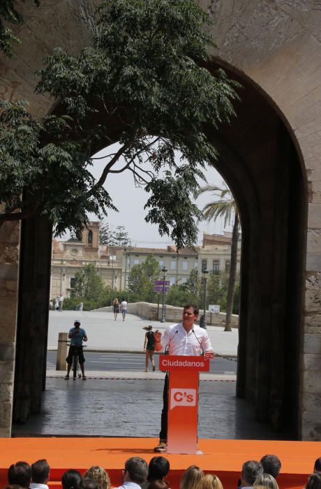 Acto central de Ciudadanos en Valencia