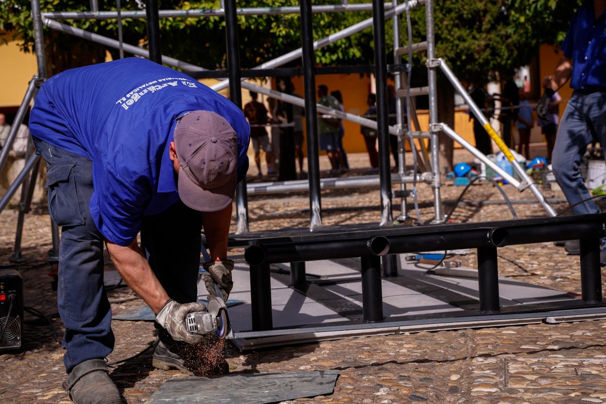 Comienza el montaje de las instalaciones de Flora 2025