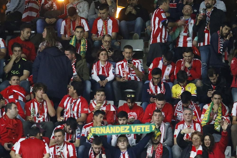 Derbi asturiano: El Real Oviedo - Sporting, en imágenes