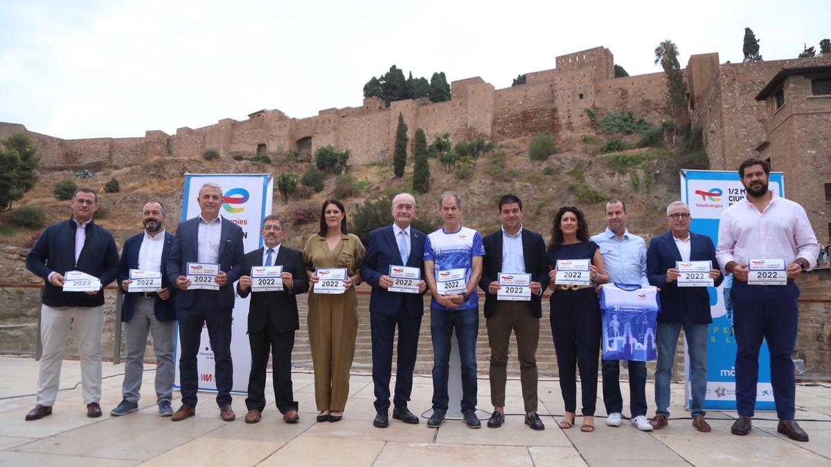 Presentación de la Media Maratón de Málaga 2022.