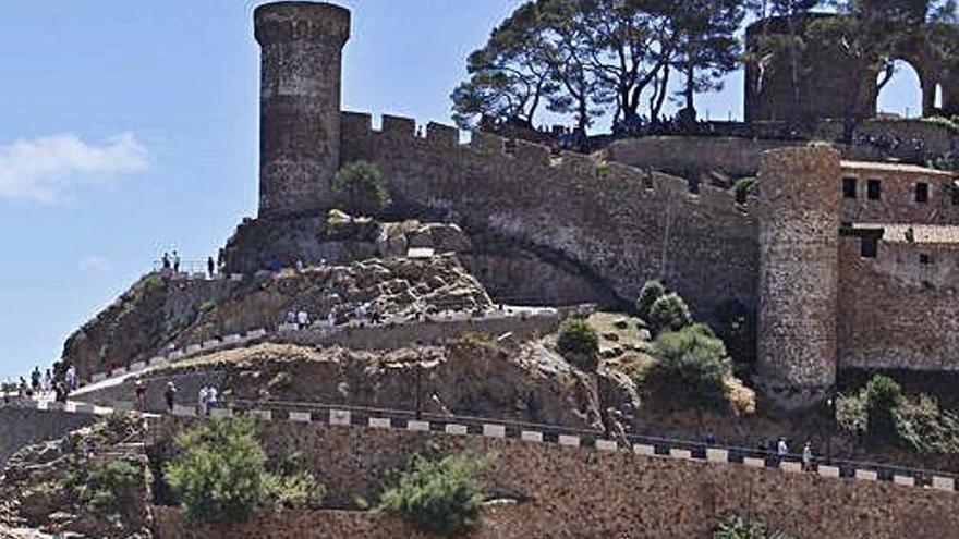 Imatge d&#039;arxiu del nucli històric de Tossa de Mar.