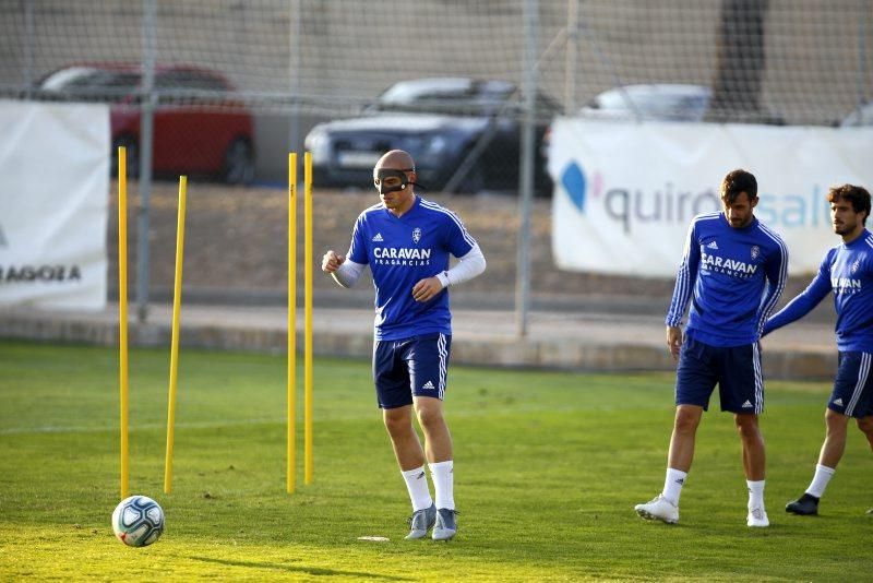 Entrenamiento del Real Zaragoza del 29 de octubre