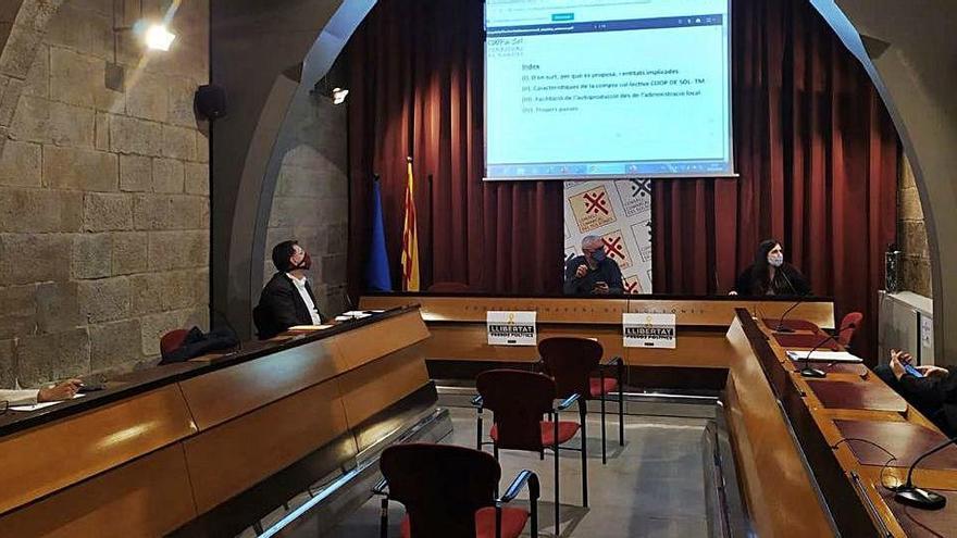 El Consell d&#039;Alcaldes va combinar la presencialitat amb connexions en línia