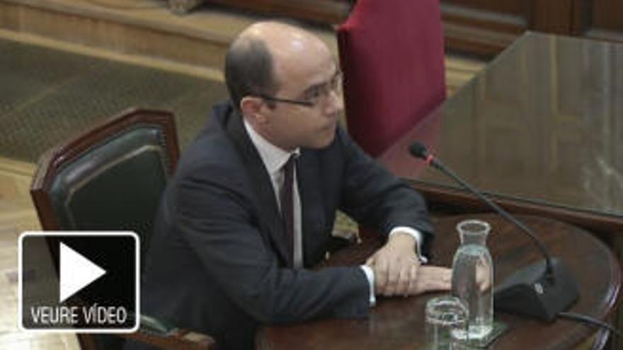 L&#039;exnúmero 2 de Montoro diu que una contractació irregular quedaria al marge de control