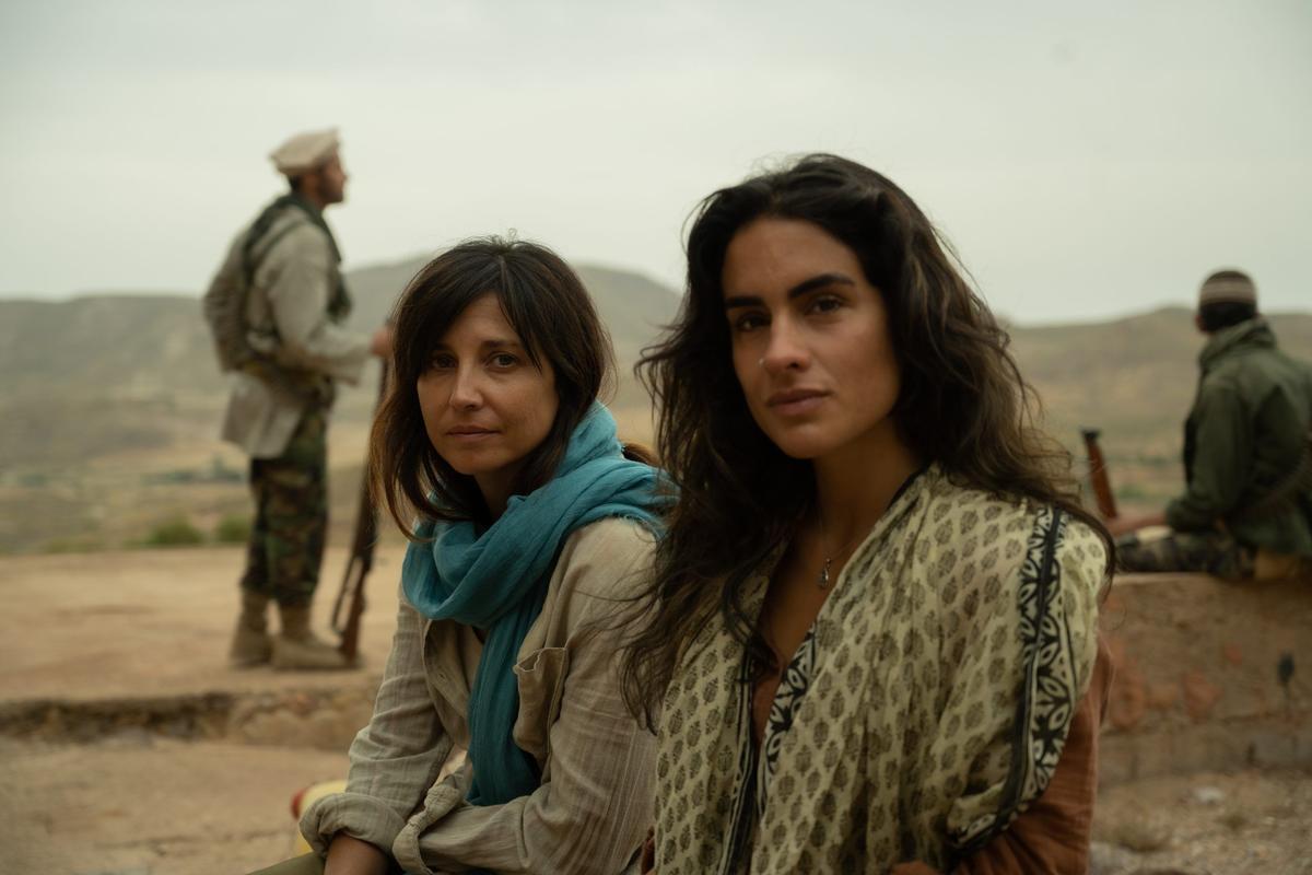 Fariba Sheikan y Marián Álvarez en 'La Unidad: Kabul'