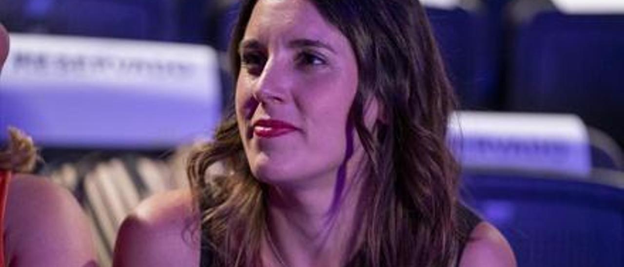 La ministra de Igualdad, Irene Montero.