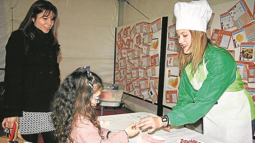 talleres en la feria de navidad de almassora