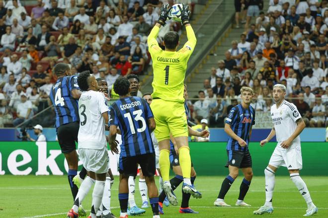 Final de la Supercopa de Europa de fútbol entre Real Madrid y Atalanta disputado en el Estadio Nacional de Polonia, en Varsovia.