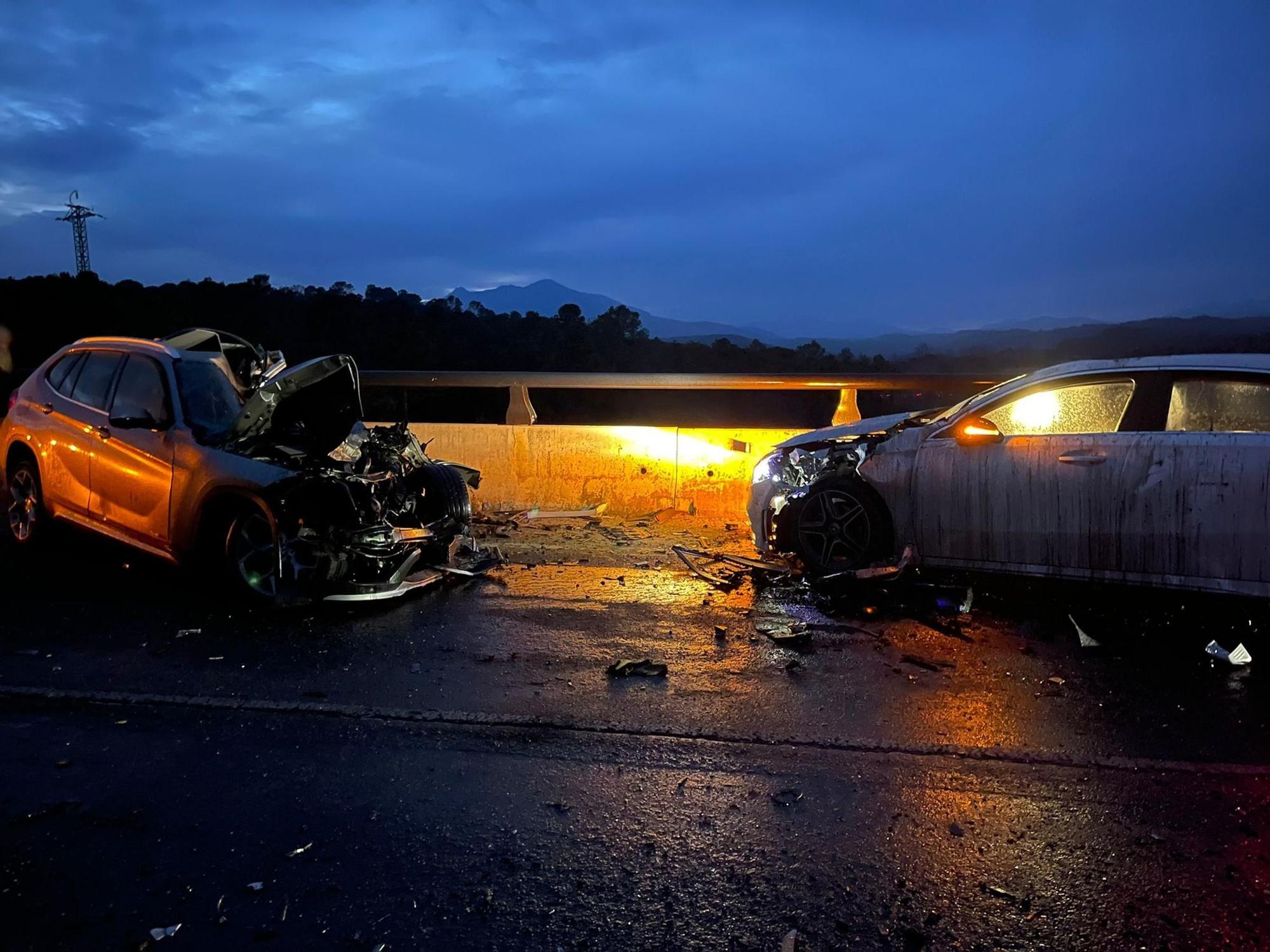 Accident de trànsit a Cabanelles