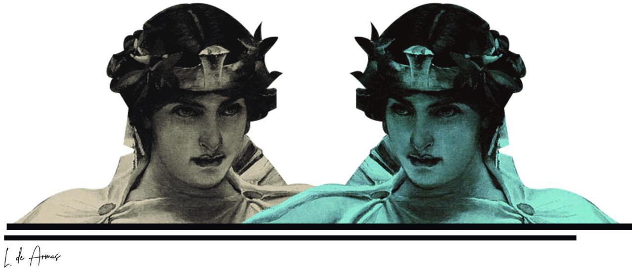 Cleopatra en blanco y negro