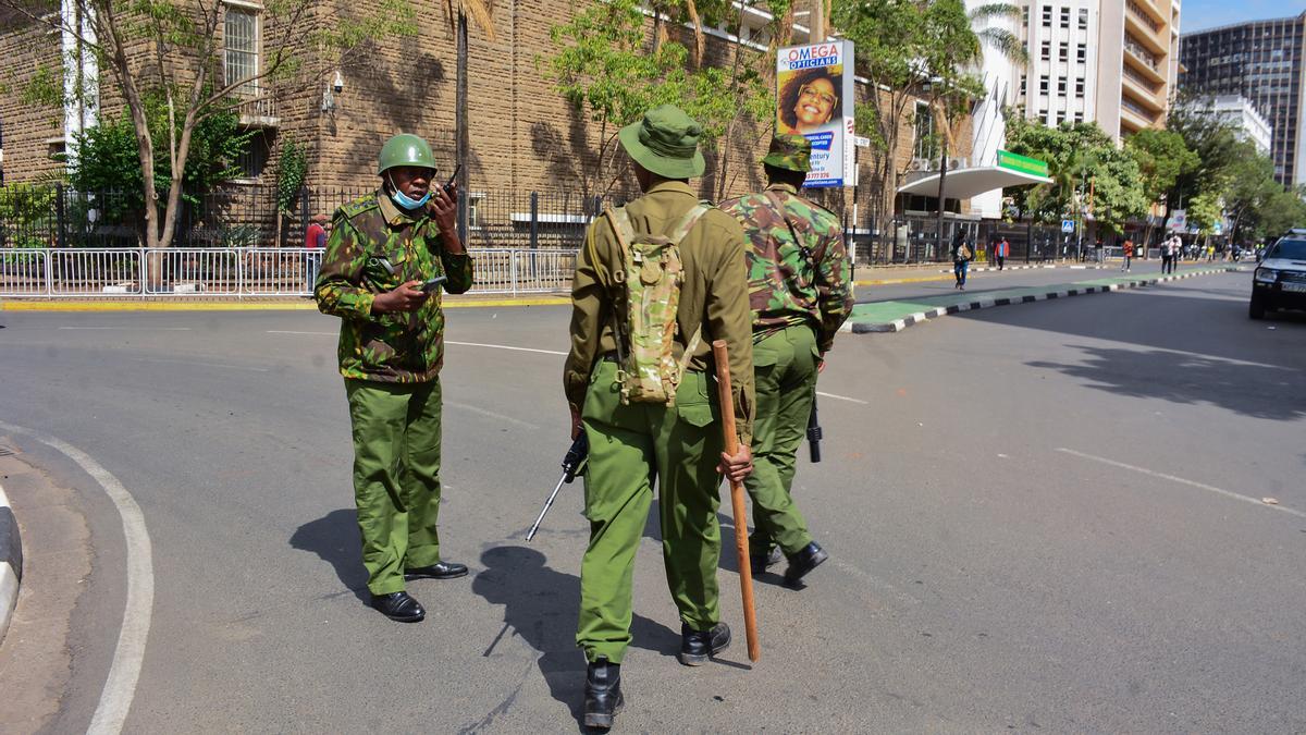 Imagen de archivo de la Policía en Kenia.