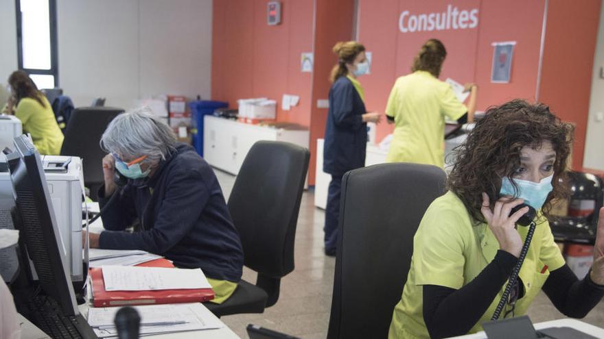 Imatge de les consultes externes de l&#039;hospital de Sant Joan de Déu